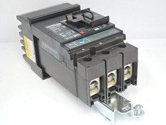 Square D PowerPact 200 Amp I-Line Circuit Breaker 600 VAC 3 Pole 100 kA JJA36200