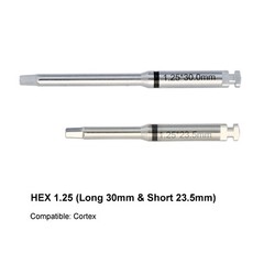 Implant Driver Latch Screwdriver Hex 1.2 1.25 T5 Astra Zimmer Thommen ICX 3i MIS