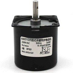 Synchronous Motor 60KTYZ AC 220V 50Hz 20 rmp/m CW/CCW 14W Torque 8kgf.cm