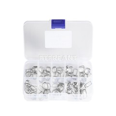 40PCs ETERFANT Dental 2nd Molar Space Maintainer Brace Preformed Band & Loop