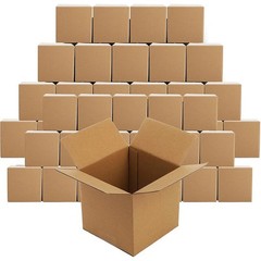 100 5x5x5 Cardboard Paper Boxes Mailing Packing Shipping Box Corrugated Carton