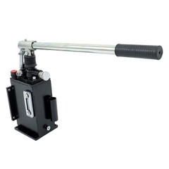 Single-Acting Hydraulic Pump 1.5CID Manual With Release Knob 3 Qts