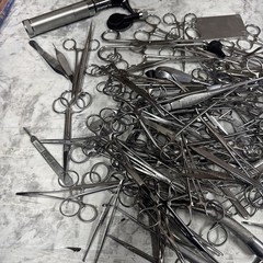 Lot of 90 Various Brand & Size OR Medical Surgical Instruments Stainless Steel