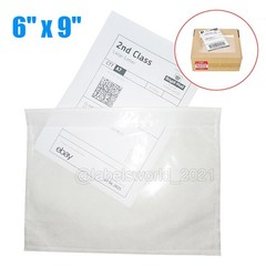 6″ x 9″ Clear Packing List Invoice Shipping Label Self Envelopes Pouches Bags US
