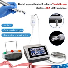 Dental Surgical Implant Motor Brushless+20:1 Handpiece
