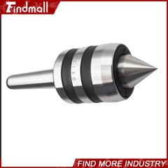 Findmall MT2 Live Center Morse Taper 2MT Triple Bearing Lathe Medium Duty CNC