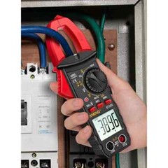 Digital Clamp Multimeter Tester AC DC Voltage RMS Amp Meter Auto Range Handheld