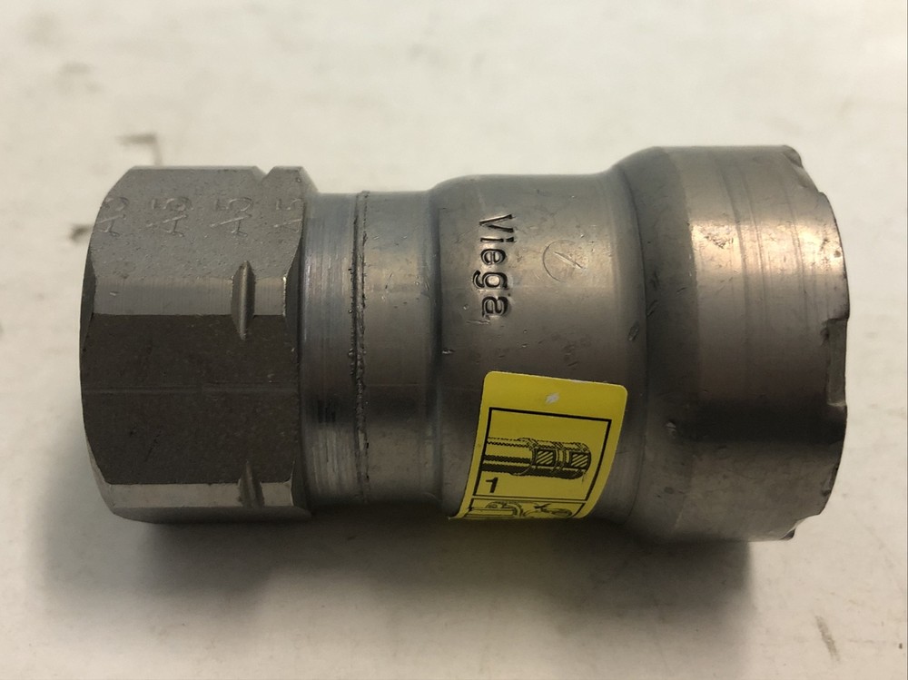 Viega 25136 3/4″ x 3/4″ MegaPressG Female Adapter, Press Connection x FPT