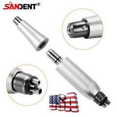 360° Swivel Dental Hygiene Prophy Handpiece Air Motor 4 Hole 4:1 Nose Cone