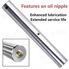 1 Pair of New Mini Excavator Bucket Pins 30mm X 200mm Long With grease nipple.