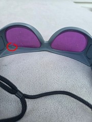 Kentek Over Protect Laser Safety Glasses KXL-065C / Cracked