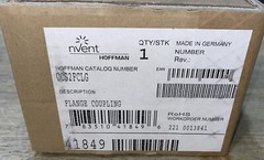 NVENT HOFFMAN CCS2FCLG Flange Coupling, fits 45x60mm, NEW