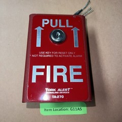 TORK ALERT TA-270 FIRE ALARM SIGNALING DEVICE (NO KEYS)