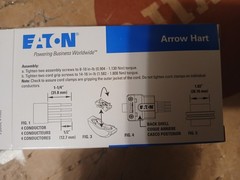 10 Eaton Arrow Hart AHCL1530P Blue Locking Ultra Grip Plug L15-30P 30A 250V 3P
