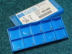 (9) BIG KAISER Indexable Carbide Turning Insert WCGT 020101-M10C 655.606