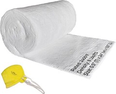 1/2″ Ceramic Fiber Insulation Blanket 2400F 8# High Temp Insulation 24″ X 12.5′
