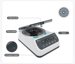 High Speed Microcentrifuge Lab Digital Centrifuge Machine for Capillary Tubes
