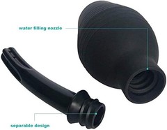 310ml Anal Vaginal Bulb Douche Colonic Irrigation Rubber Enema Bag Cleaner Kit