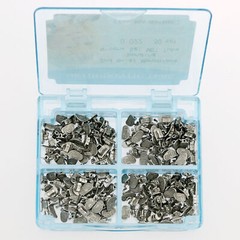 50Sets Dental Orthodontic Monoblock Buccal Tubes 022 1st 2nd Molar MBT Roth Tube