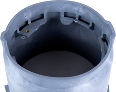 New 910 Electrical Splice Box with 10 Inch Diameter 1 Piece Grey