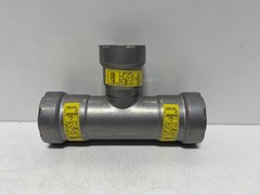 Viega 25341 MegapressG Tee, 1″ X 1″ X 3/4″ Carbon Steel