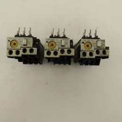 Fuji TR-0N/3 Overload Relay Mixed Trip Range 2.2-3.4A, 0.95-1.45A, 5-8A Lot Of 3