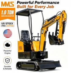 🔥FREE SHIP 1 Ton Mini Excavator 13.5HP Mini Digger Rato 13.5HP EAP Gas Engine