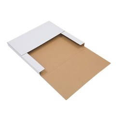 100x White Vinyl Record LP Shipping Mailer Boxes 12.5″x12.5″x1″ Album Paper Box