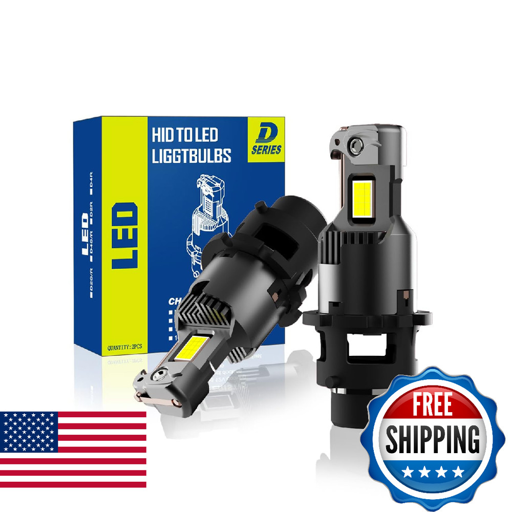 Autogood D2S D2R Led Bulbs 24000Lumens 600 Brightness 6000K Cool White Light