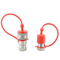 2 Sets 1/2″ Ag Hydraulic Quick Connect Couplers Couplings, Ball Pioneer Style