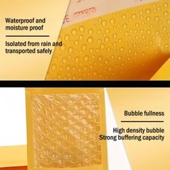 5×7 Bubble Mailing bags, bubble-filled – Self-sealing padded envelopes -25 packs