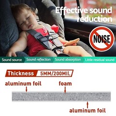 Reflective Shield Foam Material 160″x40″ For Car RV Cabin Window Home Insulation