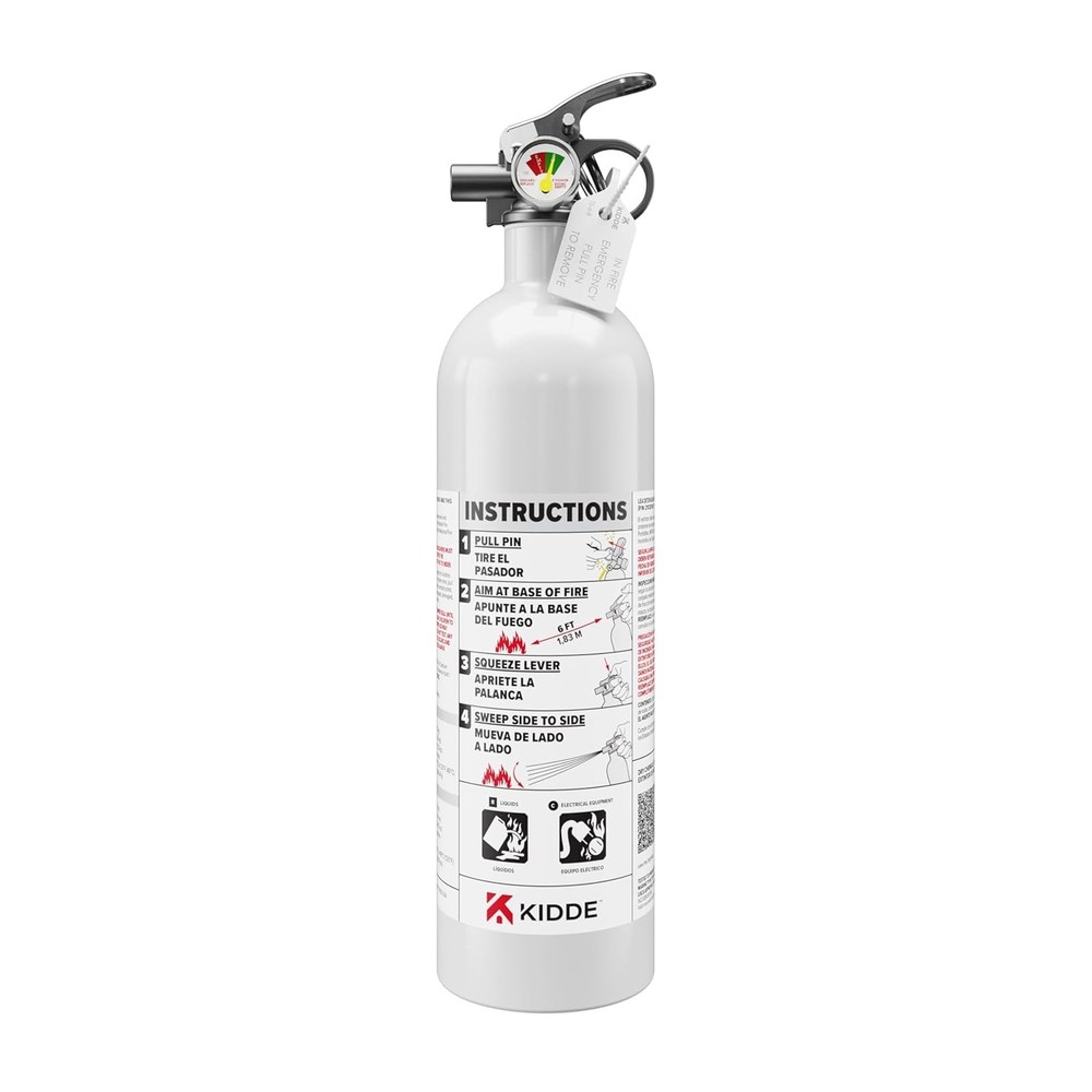 Kidde 5BC Marine Boat Fire Extinguisher Single-Use Safety New USCG Approved