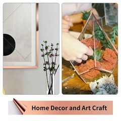 Water Resistant Copper Tape 2inch X 33FT with Strong Adhesive for Multiple Uses