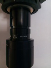 PANASONIC GP-KR222 WITH OPTEM CLAMP 25-70-13 AND OPTEM 38XSC38 25-70-54