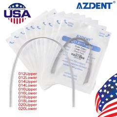 AZDENT Dental Orthodontic Niti Arch Wires Round/ Rectangular Ovoid/Nature Form