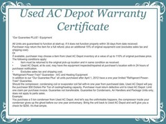 TRANE Used Central Air Conditioner Condenser 2TWB3048A1000AA ACC-22800