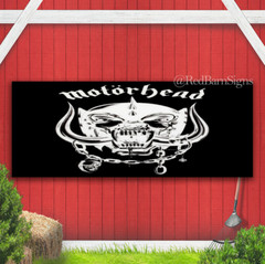 MOTORHEAD First Album Indoor Outdoor Banner Sign with grommets