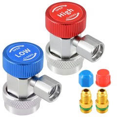 R134a Quick Coupler Adapter R134a Adapter Fittings HP and LP Connectors and More