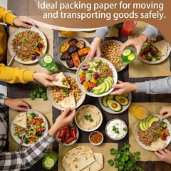 Brown Butcher Paper Roll, 12 Inch X 80 Feet, Unwaxed 12 X 80