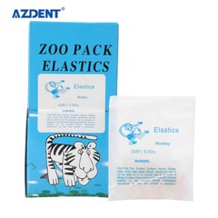 5000pcs Orthodontic Dental Elastics Band Animal images Fox Rabbit Squirrel