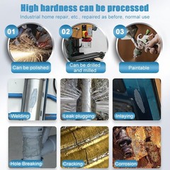 Cold Welding Glue Metal Repair AB Sealant High Strength Magic Plastic Repair 20g