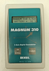 Dexsil Magnum 310 3- Axis Digital Gaussmeter with Case