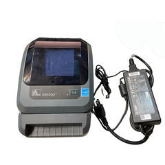 Zebra GX420D Direct Thermal Label Printer Shipping Labels USB + AC #13