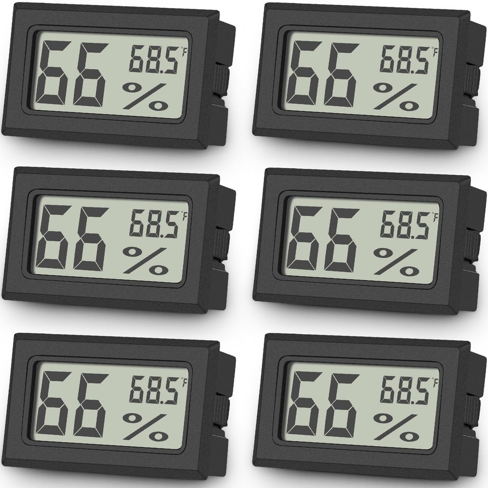Vaikby 6-Pack Mini Digital Includes Batteries for Product Use Only