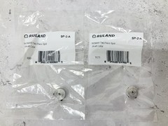 (2) Ruland SP-2-A Nomar Two Piece 5/8”OD x 1/8” Bore Aluminum Split Shaft Collar