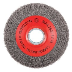 GRAINGER APPROVED 66252838770 Wire Wheel Brush,0.014″ dia. Wire 443M94
