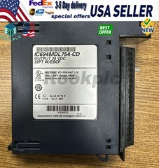 GE FANUC IC694MDL754-CD OUTPUT 24VDC 32PT W/ESCP **USED GUARANTEED**