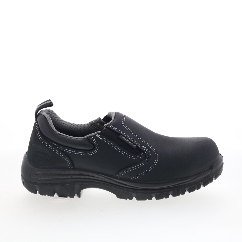 Avenger Foreman Composite Toe Electrical Hazard Womens Black Work Shoes