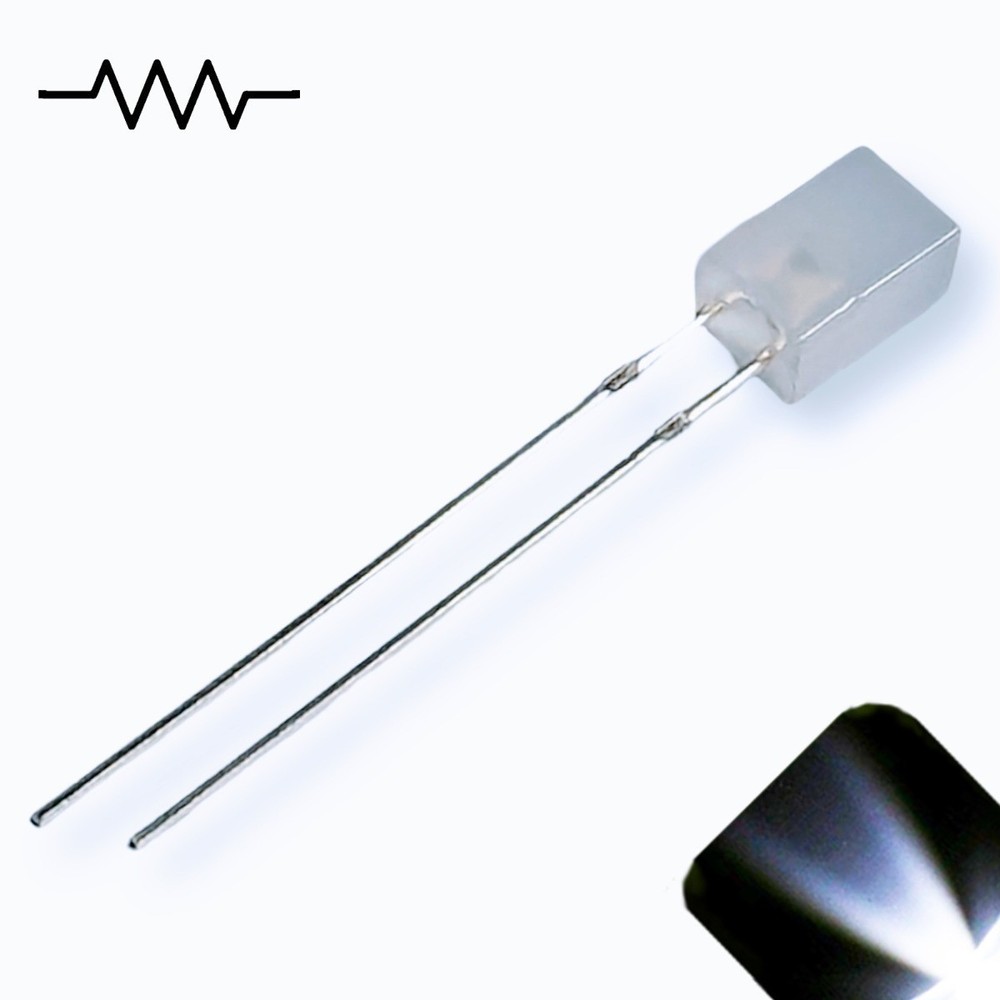 50 x 12v 5mm Cube Frosted Lens LED – Cool Clear White LED – Ultra Bright (5v-15v